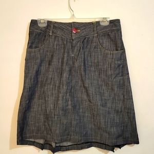 Gentle fawn denim skirt sz4